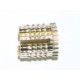 Insert à frapper laiton M5 x 9,5 SERPLAST - quantité/sachet : 50