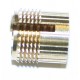 Insert à frapper SPECIAL "PLEXIGLASS" laiton M6 x 7 SERPLAST - quantité/sachet : 100