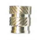 Insert pose a chaud laiton M2 x 4 SERPLAST - quantité/sachet : 50