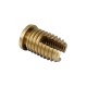 Insert à visser à collerette laiton M5 x 10 TARINSERT - quantité/sachet : 20