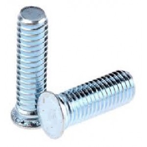 Goujon acier Zn M5x10 pour des toles de 1,5mm mini par sachet de 100 pcs