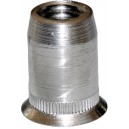 &Eacute;crou t&ecirc;te frais&eacute;e &agrave; sertir en aveugle inox M8 x 18 - quantit&eacute;/sachet : 50
